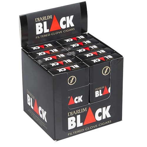 djarum black filtered clove cigarillo natural