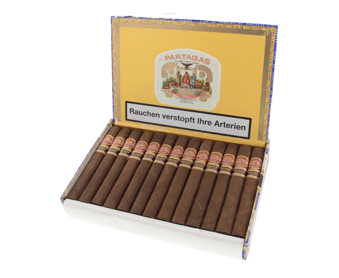 PARTAGAS CORONAS GORDAS AÑEJADOS
