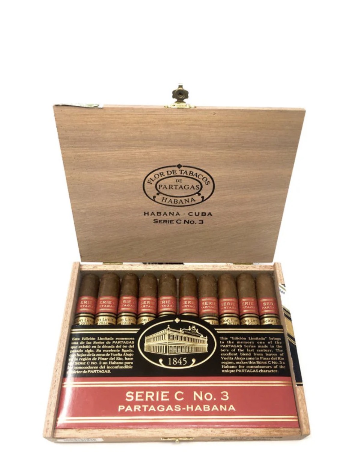 partagas Serie C No 3 EL 2012